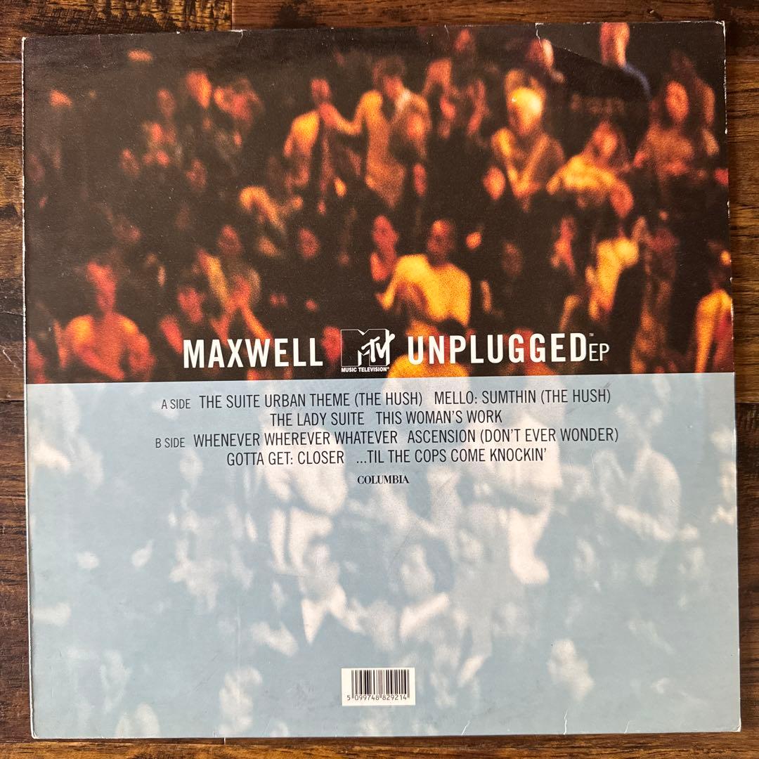 【レコード】MAXWELL \"MTV UNPLUGGED EP\"