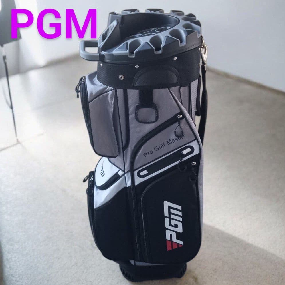 ■PGM■14分割撥水 大容量 多機能ゴルフキャディバッグ