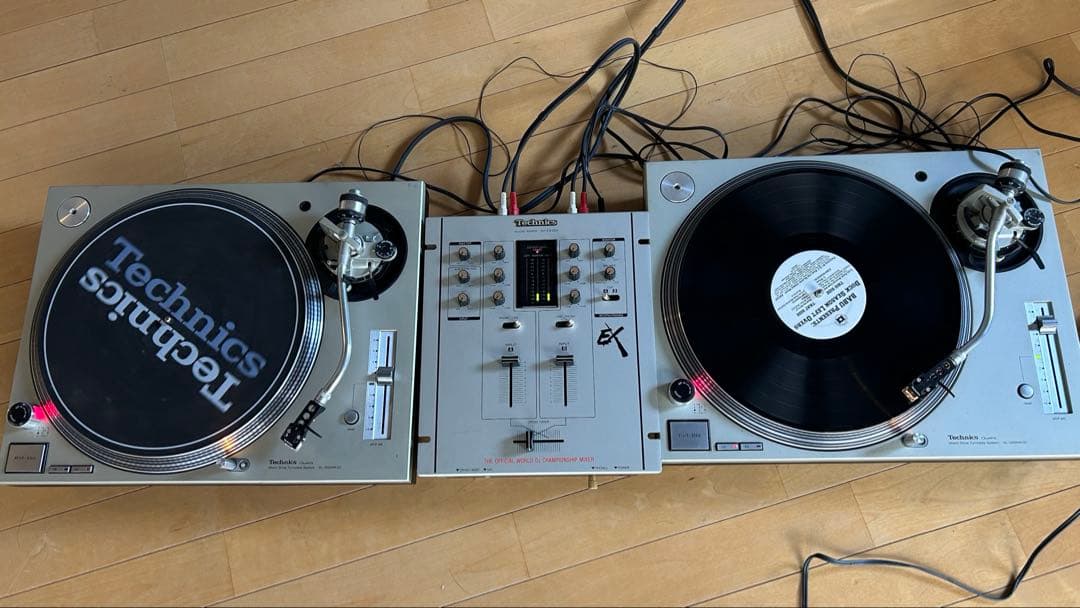 テクニクス　ターンテーブル　ミキサー　DJセット