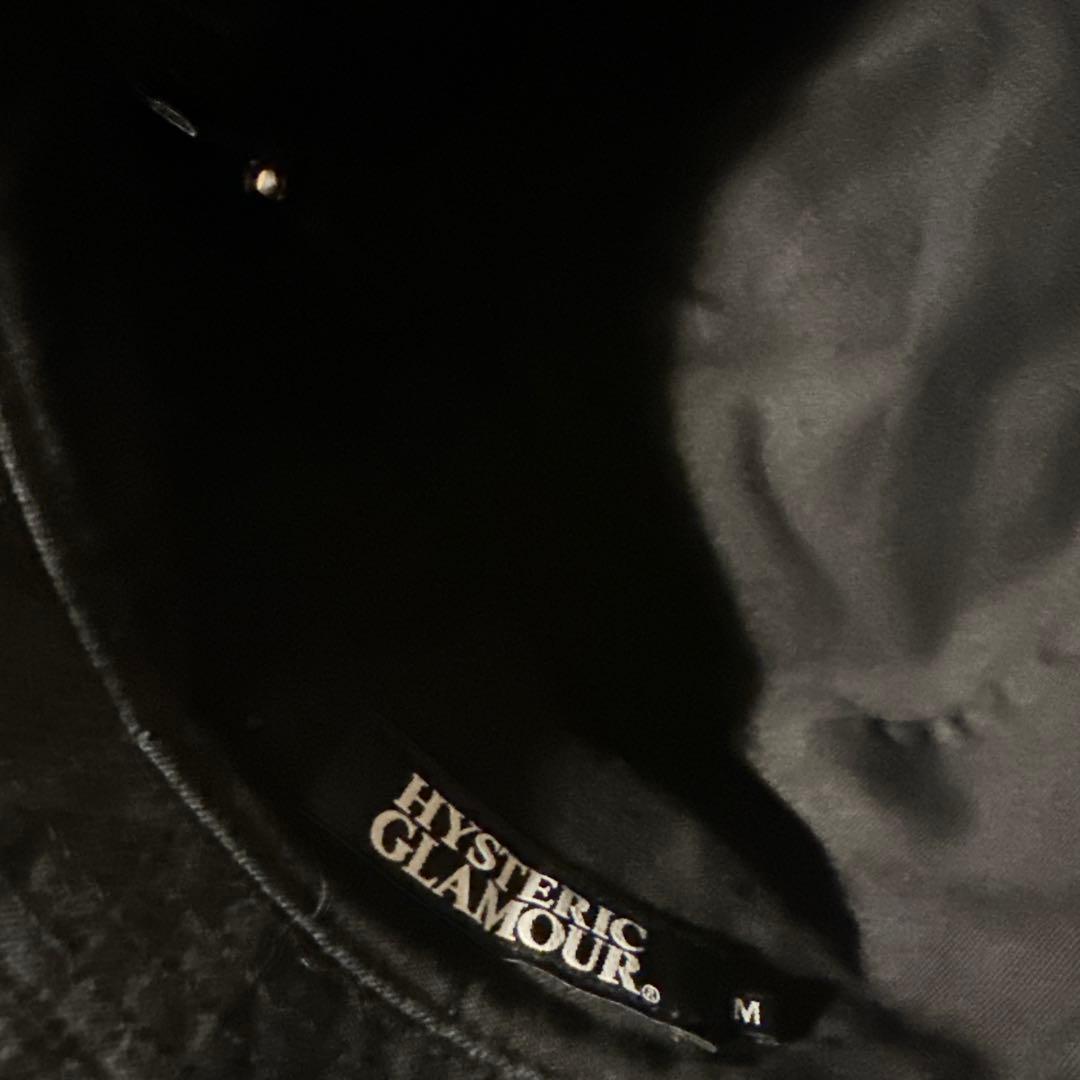 HYSTERIC GLAMOUR バケットハット M 黒 蛇模様
