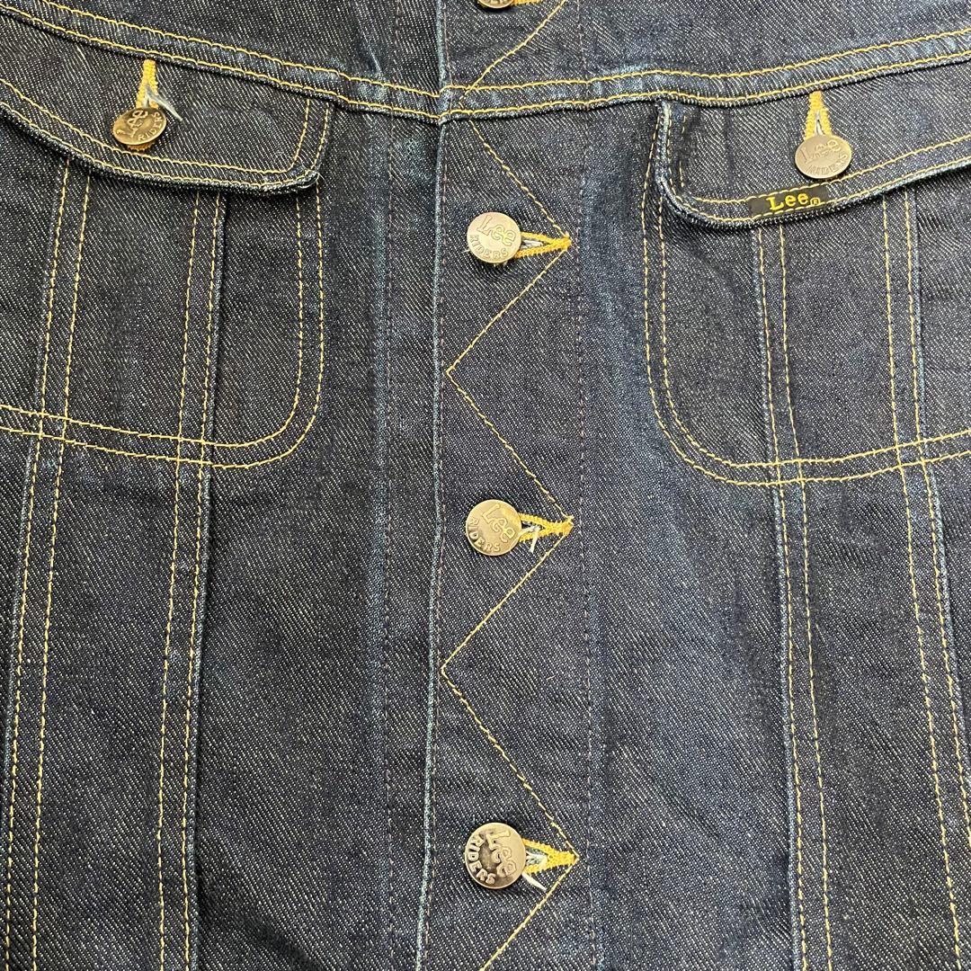 美品 復刻 Lee 三角タグ 101 真紺 デニムジャケット1411 36 S