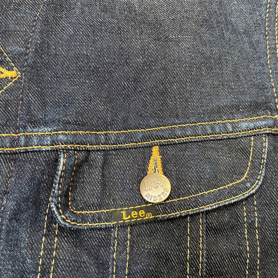 美品 復刻 Lee 三角タグ 101 真紺 デニムジャケット1411 36 S