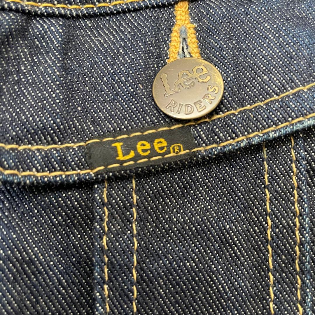 美品 復刻 Lee 三角タグ 101 真紺 デニムジャケット1411 36 S