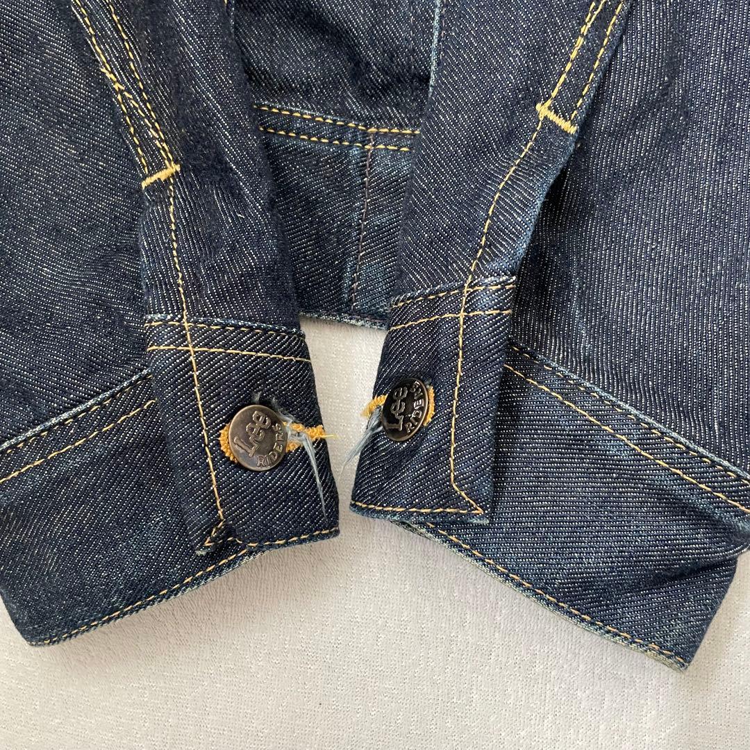 美品 復刻 Lee 三角タグ 101 真紺 デニムジャケット1411 36 S
