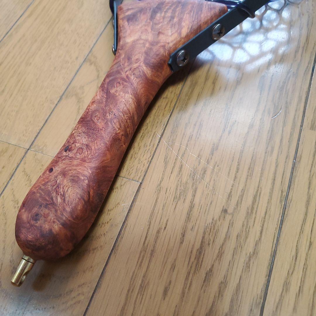 ラバーランディングネット　ハンドメイド