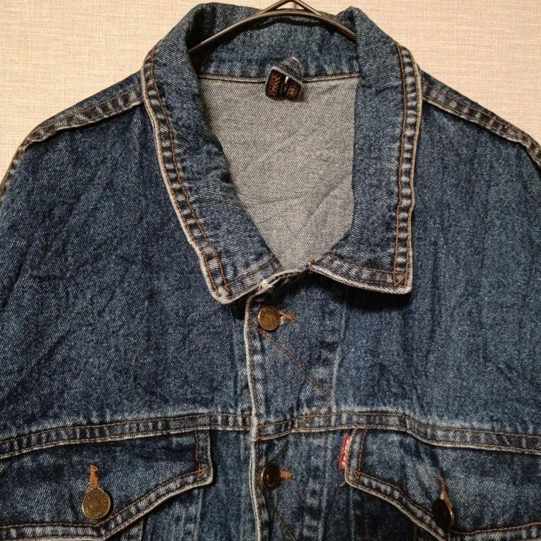 Levi's【XL】デニムジャケット ビッグE 赤タブ オーバーサイズ