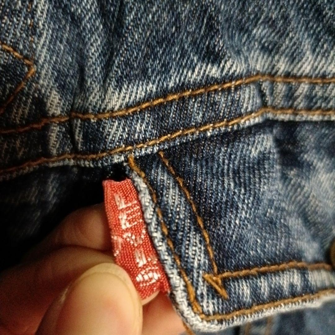 Levi's【XL】デニムジャケット ビッグE 赤タブ オーバーサイズ