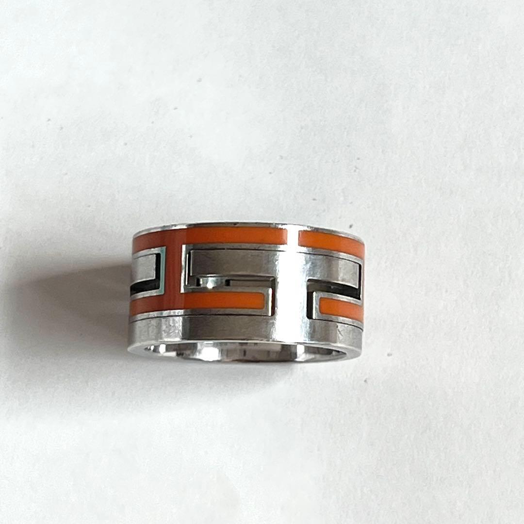HERMES エルメス ムーブアッシュ リング 指輪 SV925 53 13号