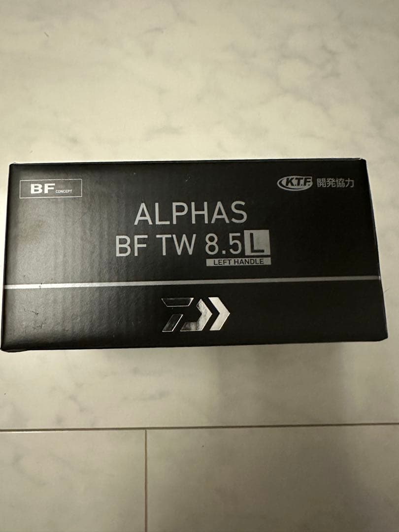 Daiwa 25ALPHAS(アルファス) BF TW 8.5L 左ハンドル