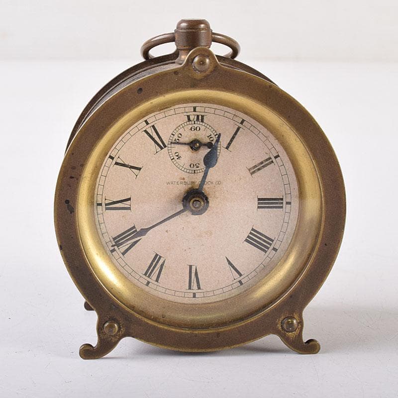 あゆーしか　WATERBURY　1878年製　置時計　C　R8611
