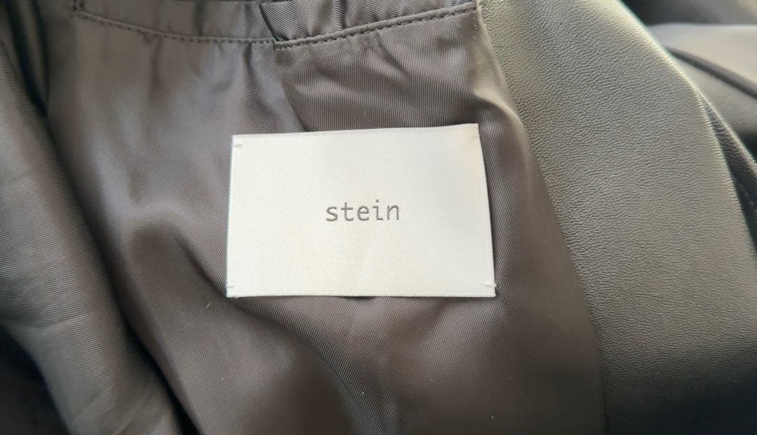 stein FAKE LEATHER CAR JACKET レザー ジャケット