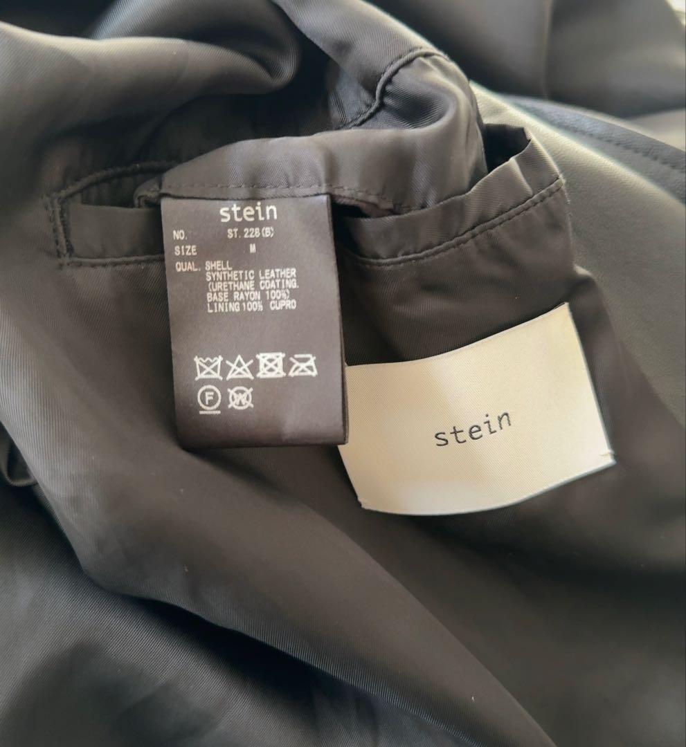stein FAKE LEATHER CAR JACKET レザー ジャケット