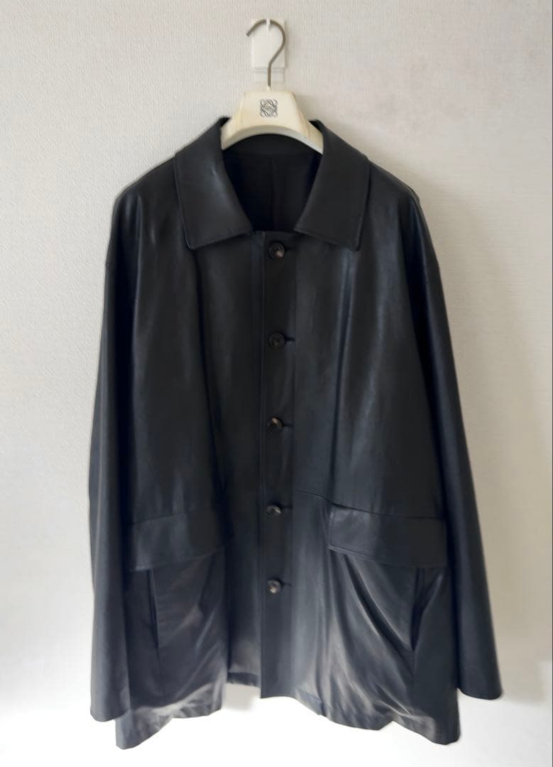 stein FAKE LEATHER CAR JACKET レザー ジャケット