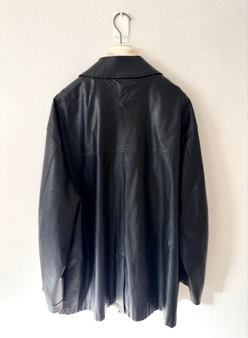 stein FAKE LEATHER CAR JACKET レザー ジャケット