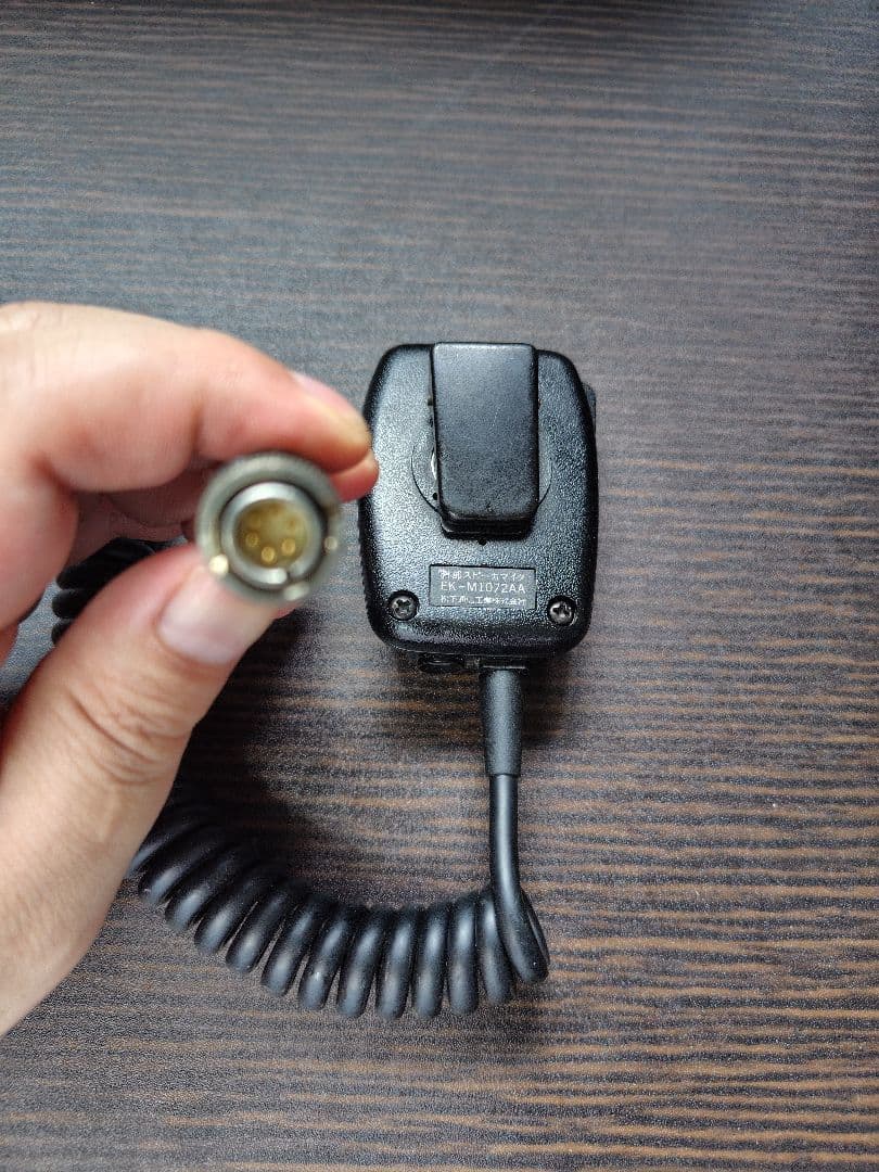 【UW-105用】EK-M1072AA マイク 6ピンコネクタ付き