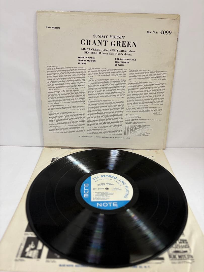 激レアステレオオリジ‼️Grant Green - Sunday Mornin'