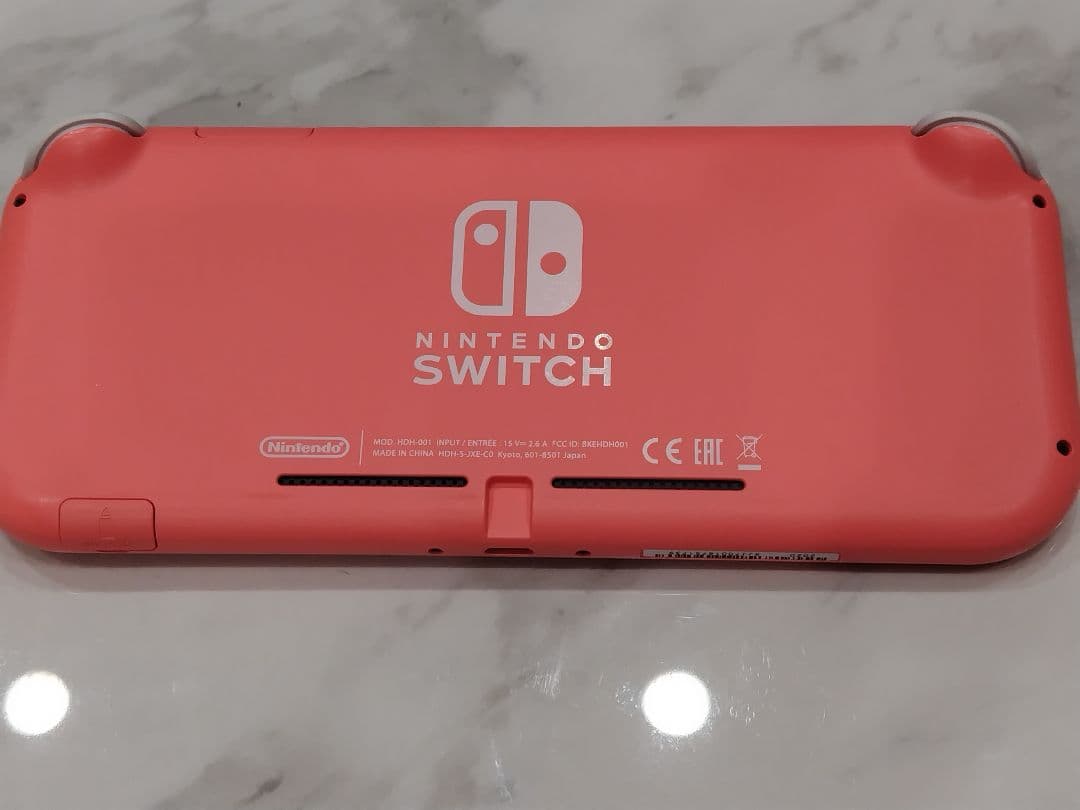 Nintendo Switch Lite コーラルピンク 本体 充電器付き