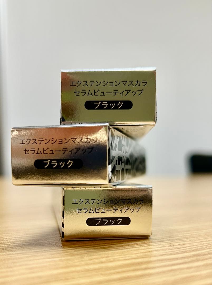 【値下げ】大橋タカコ　エクステンションマスカラ ブラック3本セット