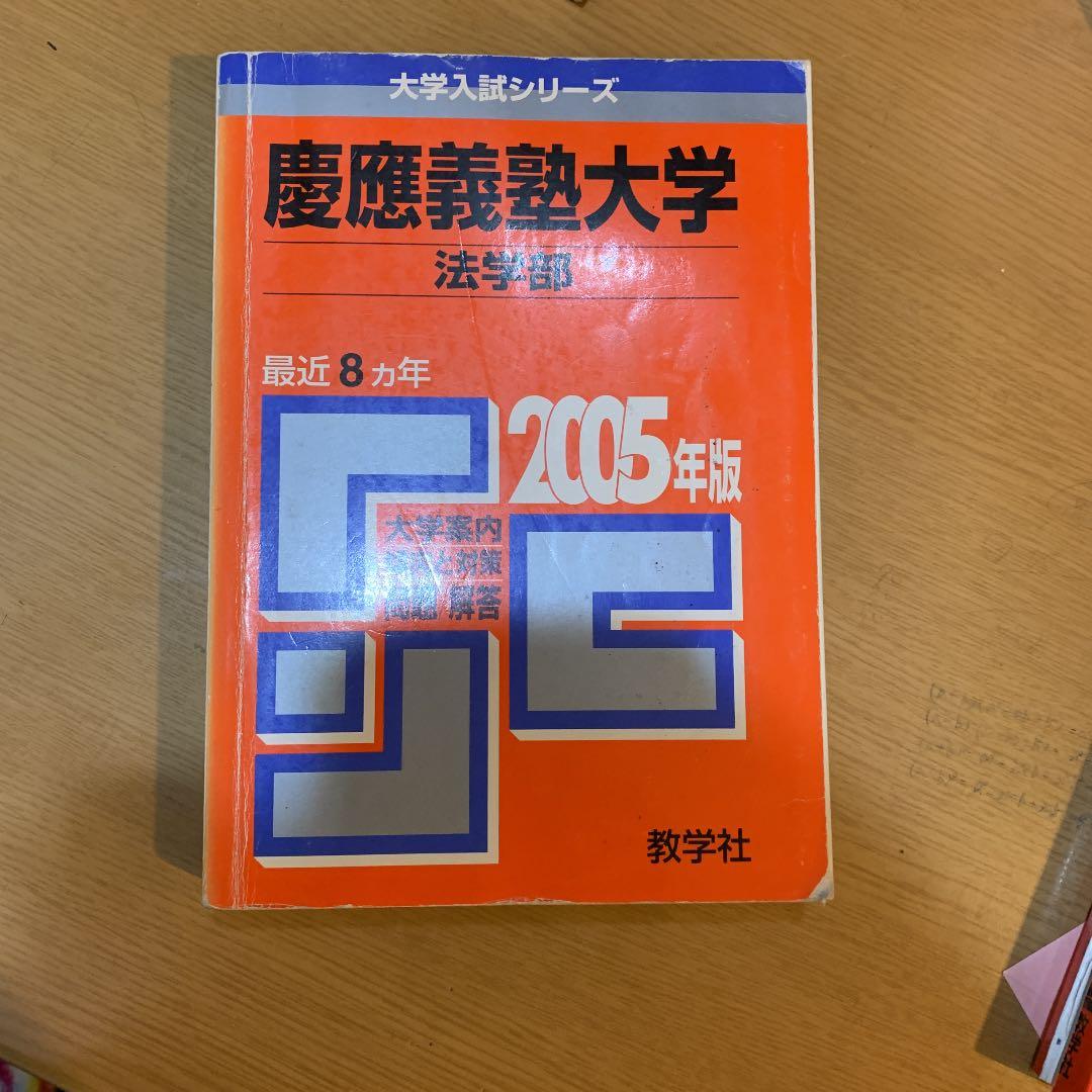 慶應法学部　赤本1993〜2020