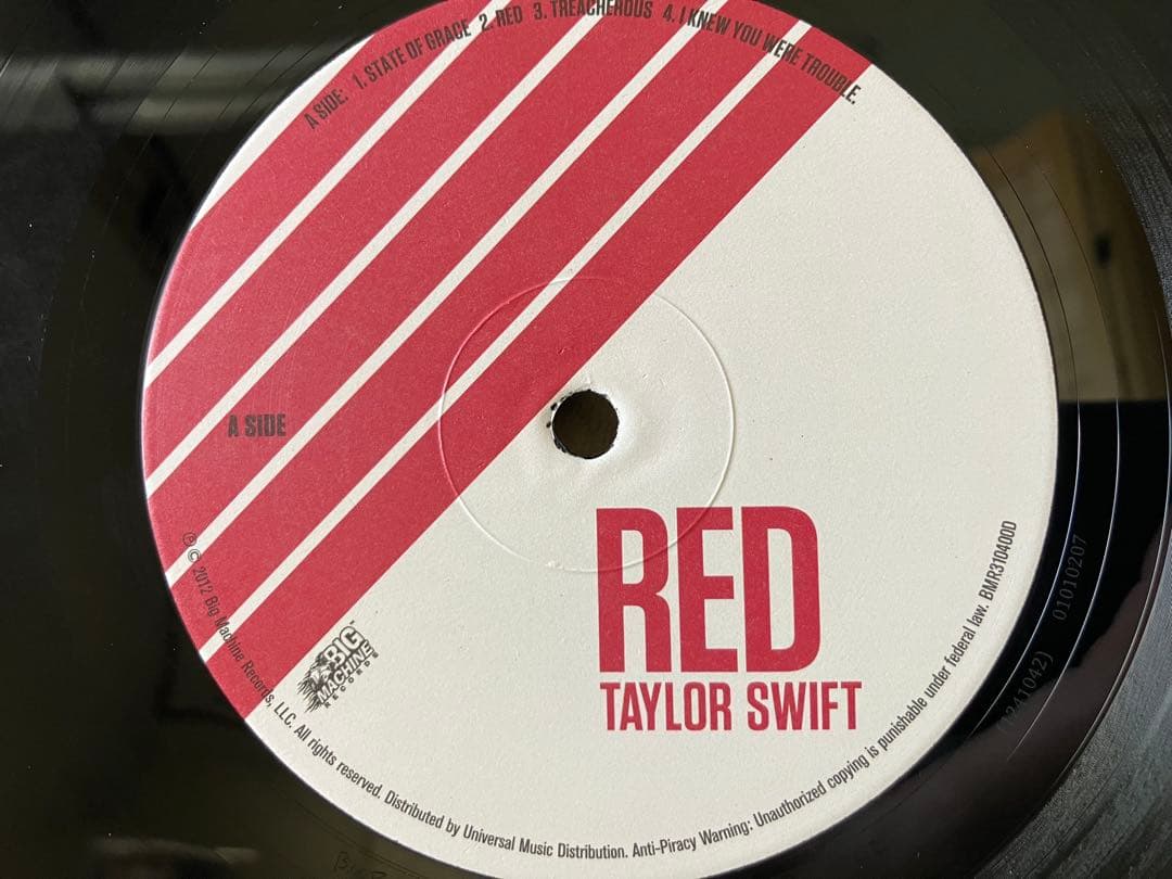 【美品】Taylor Swift - RED“レッド” アナログ2LPレコード