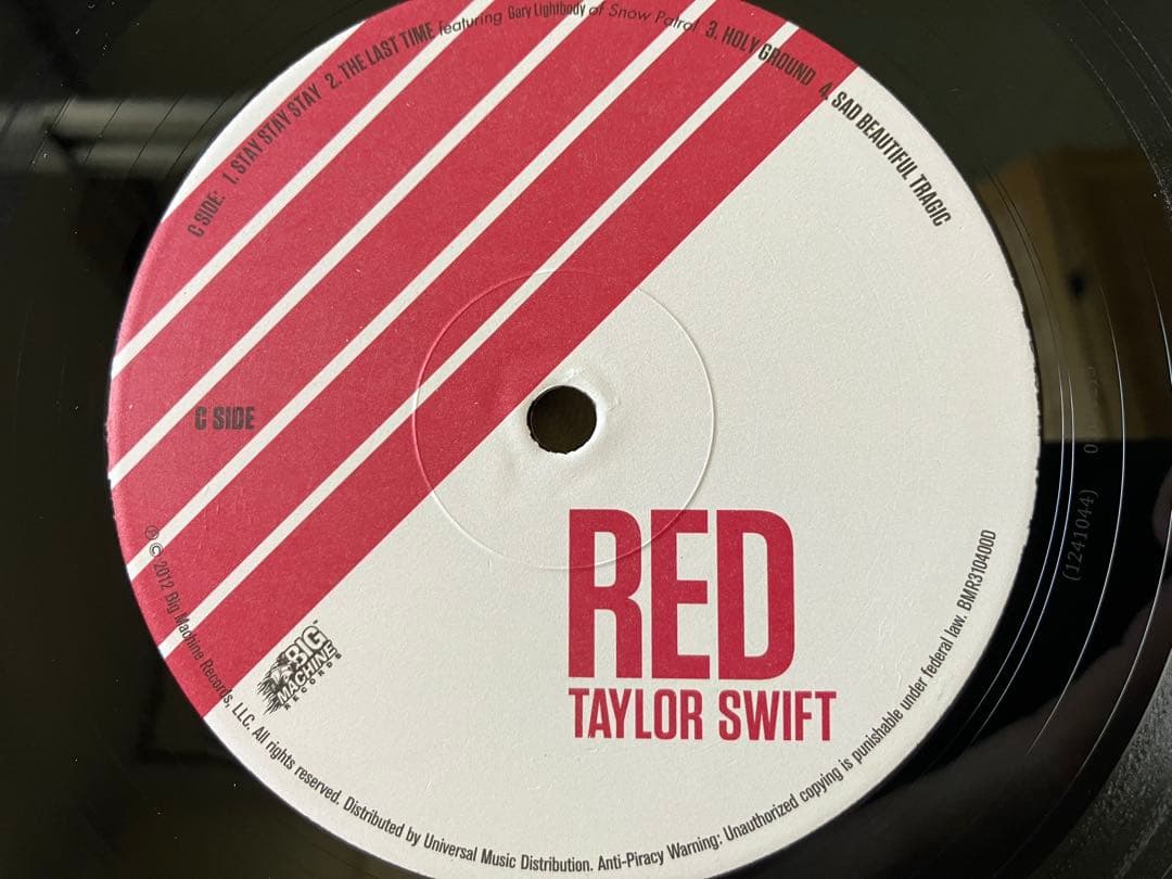 【美品】Taylor Swift - RED“レッド” アナログ2LPレコード