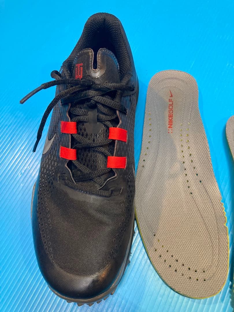 【美品】NIKEGOLF／ナイキゴルフ ゴルフシューズ タイガー・ウッズTW15