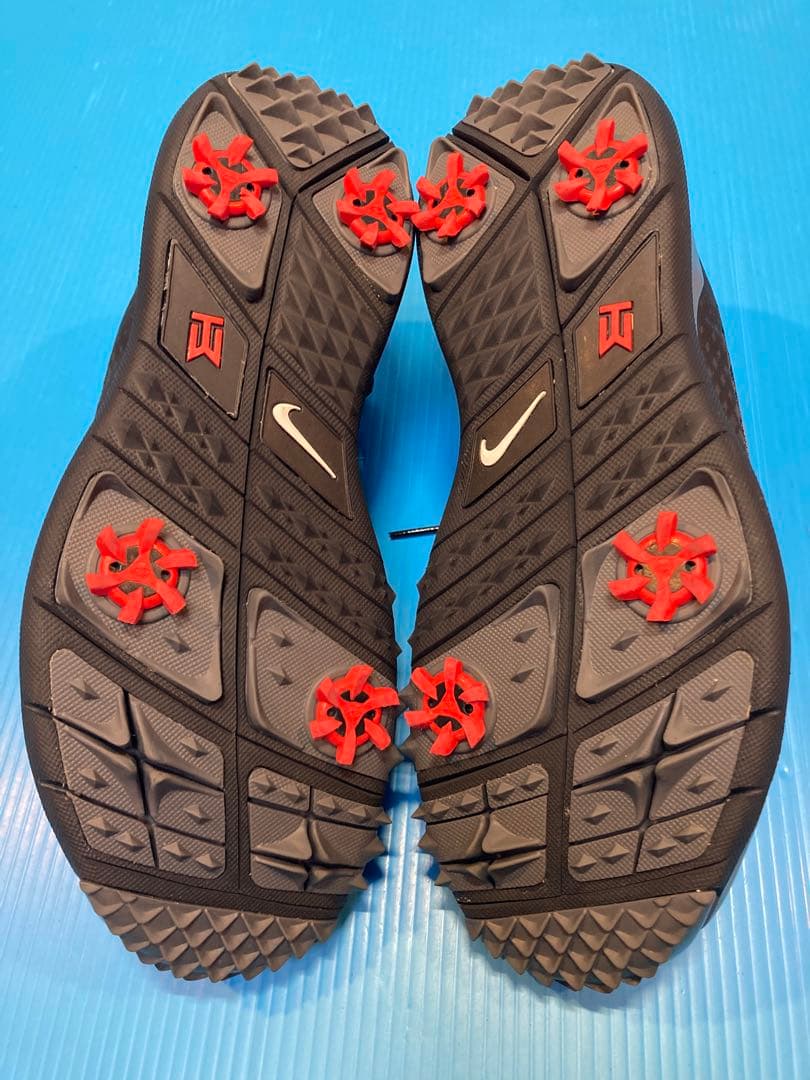 【美品】NIKEGOLF／ナイキゴルフ ゴルフシューズ タイガー・ウッズTW15
