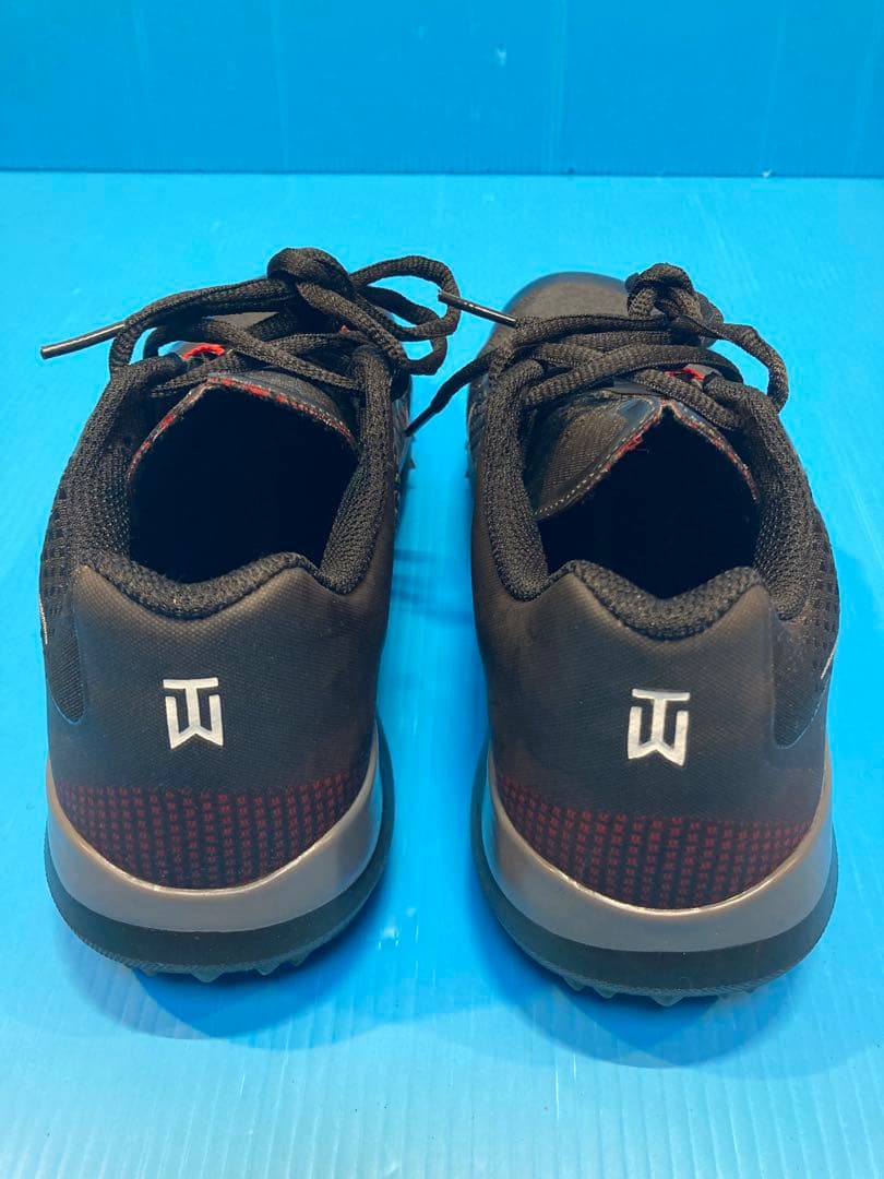 【美品】NIKEGOLF／ナイキゴルフ ゴルフシューズ タイガー・ウッズTW15