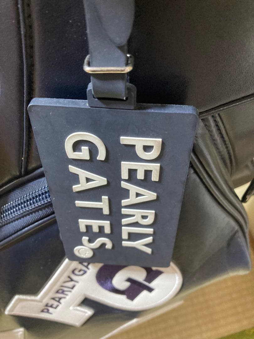 パーリーゲイツPEARLY GATES キャディバッグ ネイビー