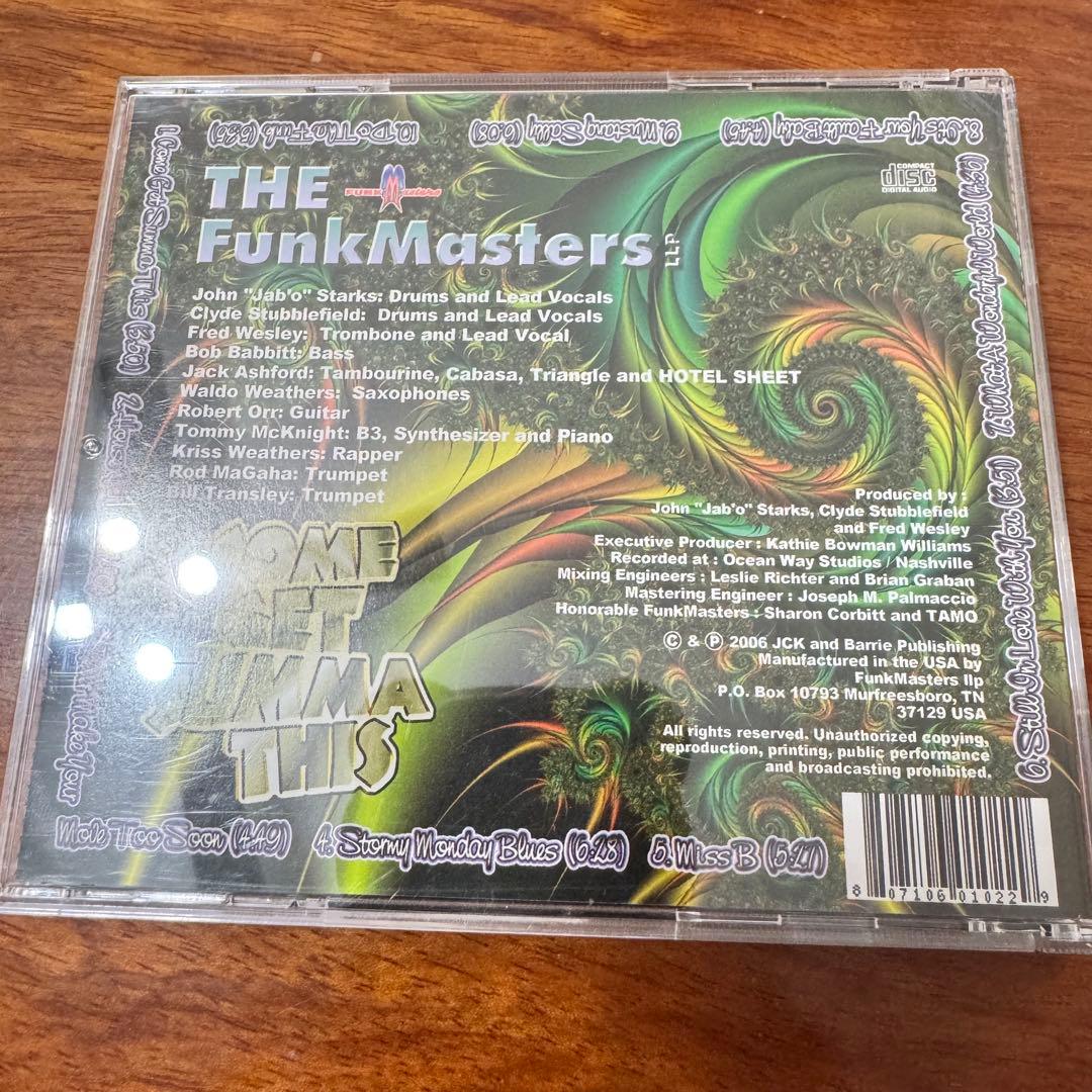 サイン入りThe FunkMasters Come Get Summa This