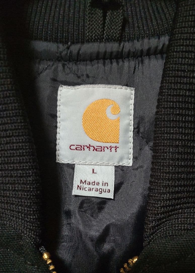 Carhartt ダックベスト L ブラック 美品 カーハート