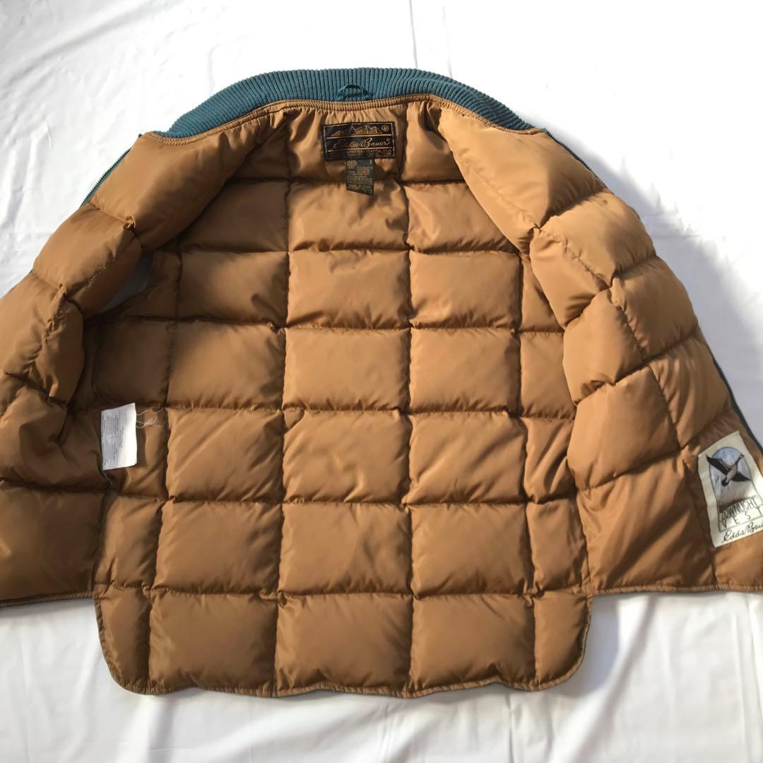 90s Eddie Bauer CANADIAN VEST グースダウン黒タグ