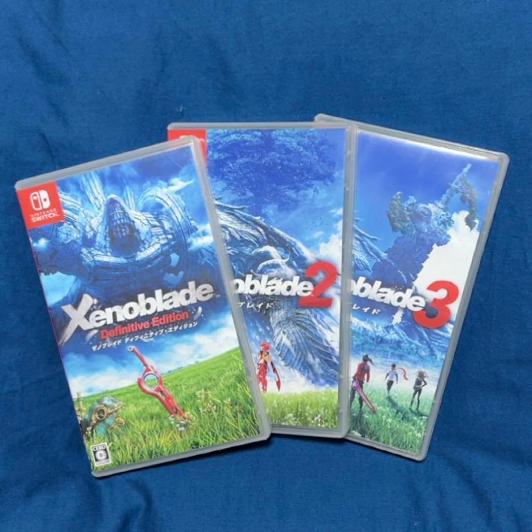パ*ト様 ゼノブレイド DE 2 3 Switch ソフト ３点セット