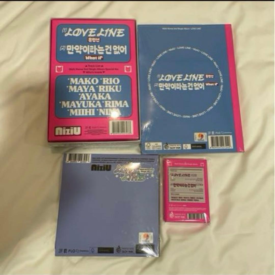 NiziU ポップアップ LOVELINE アルバム4形態セット　未開封 マユカ