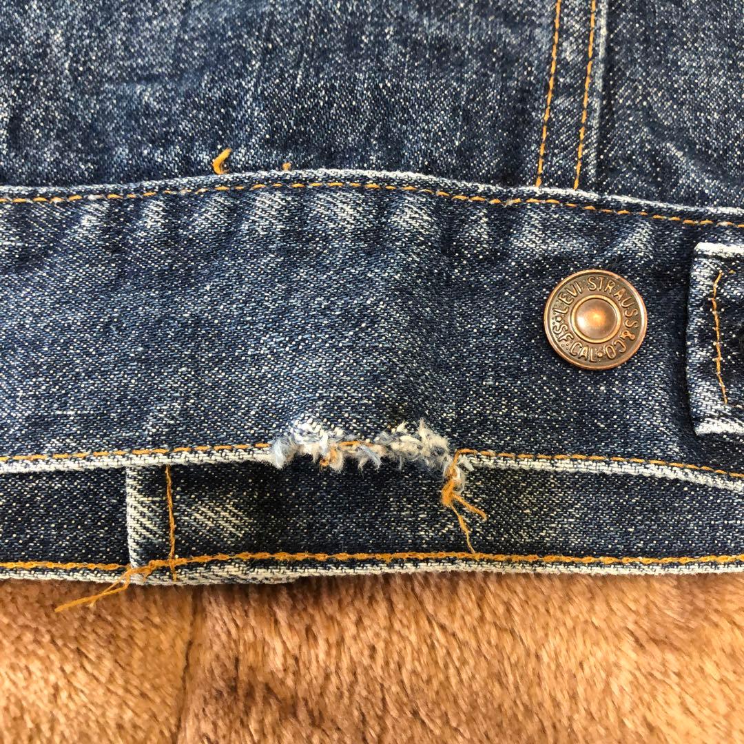 70’s Levi’sヴィンテージ70505-0217 4thフォースe 38。