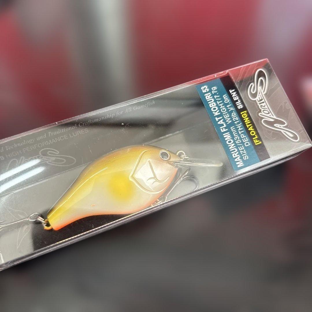 マルノミフラットコブリ53新品３セット ノリーズ最新作　激釣れクランク　陸王艇王