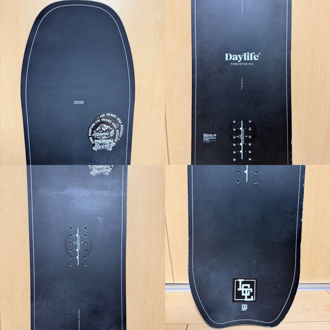 スノーボード SCOOTER, DAYLIFE THRUSTER, 24-25, 153cm