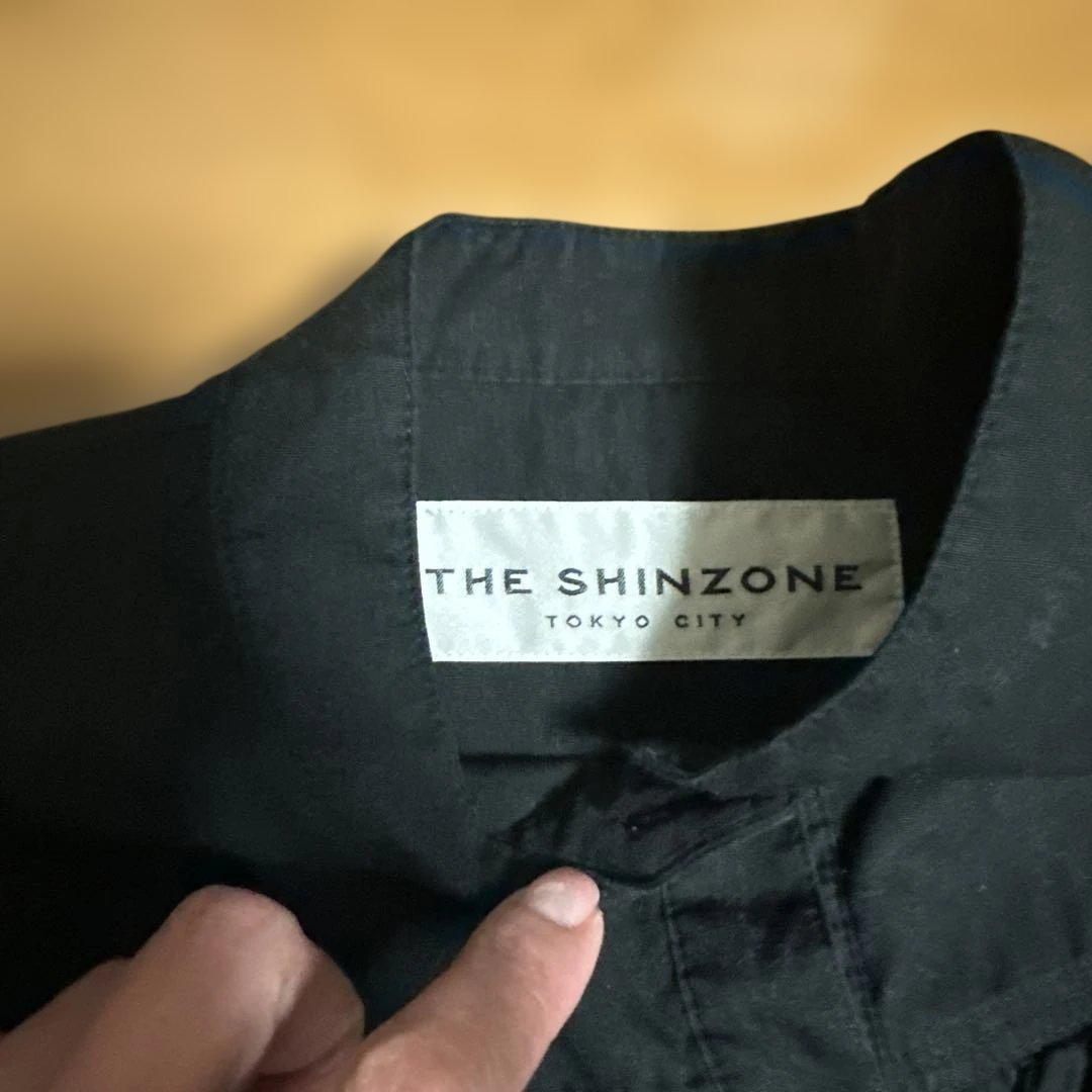 THE SHINZONE ブラックレース長袖ブラウス