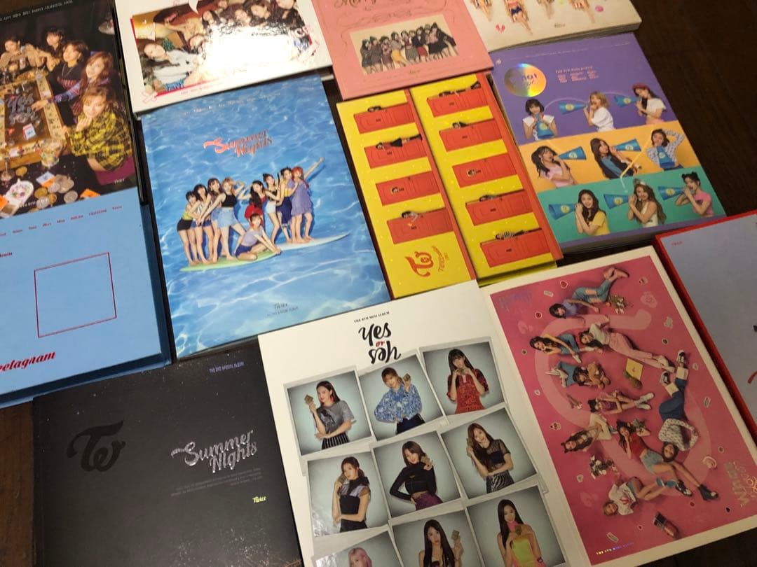 （値下げ大歓迎）TWICE アルバムセット トレカ特典付き
