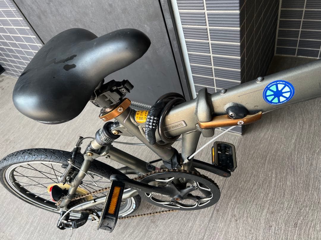 折りたたみ自転車 DAHON バスケット付き