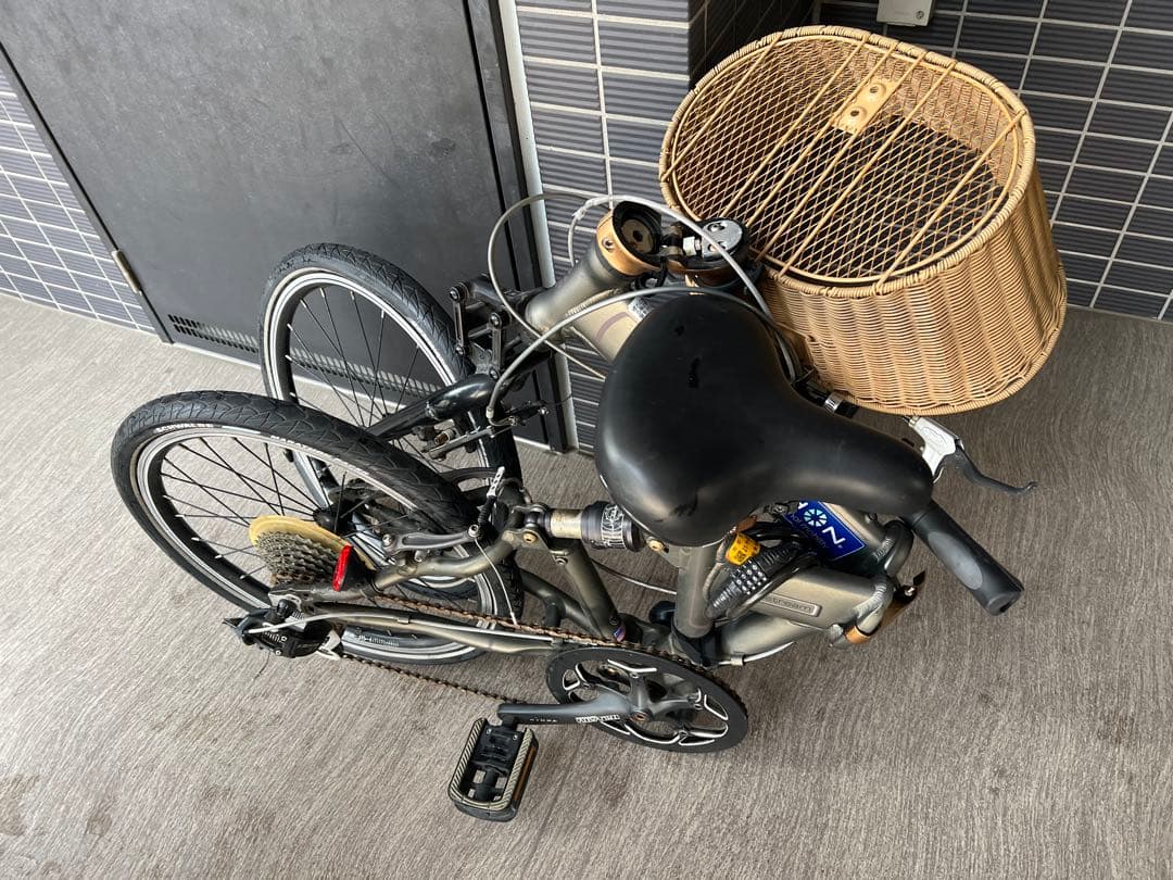 折りたたみ自転車 DAHON バスケット付き