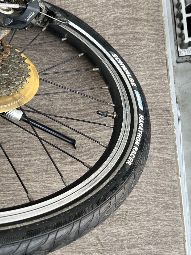折りたたみ自転車 DAHON バスケット付き