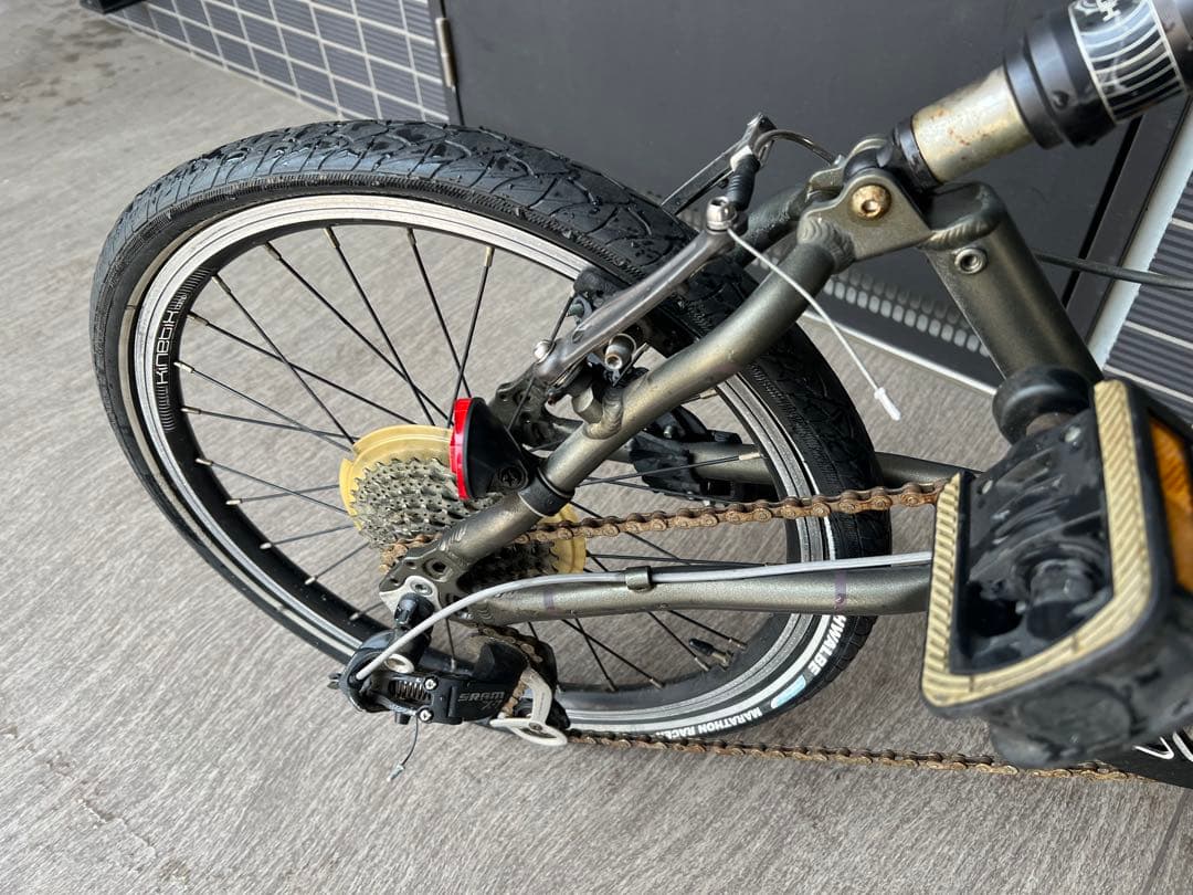 折りたたみ自転車 DAHON バスケット付き