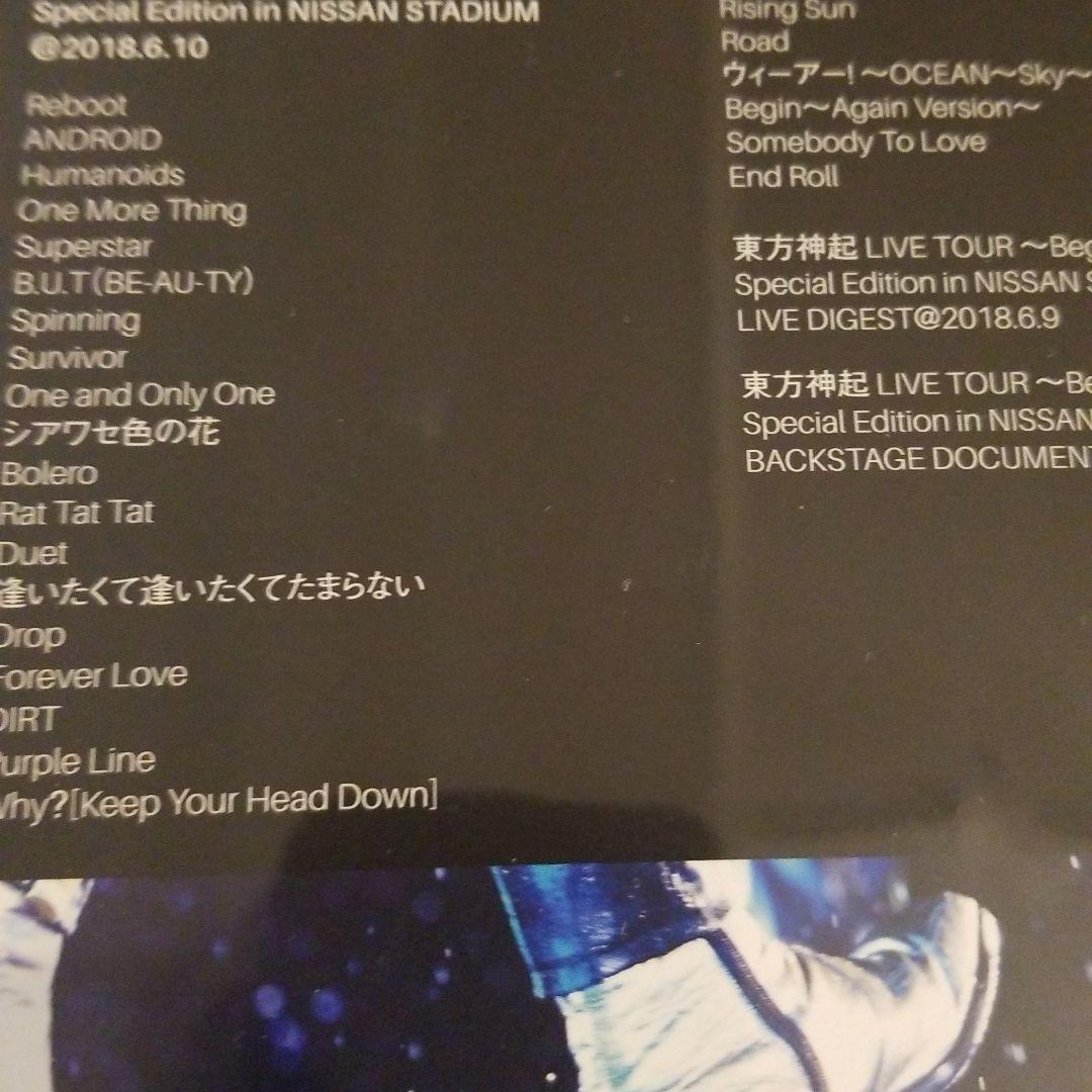 東方神起 ～Begin Again～ 日産スタジアム 通常版 Blu-ray