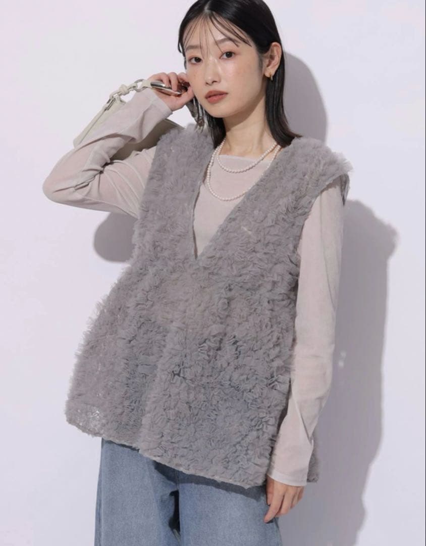 美品　♡Mystrada　デコラチュールブラウス♡ マイストラーダ