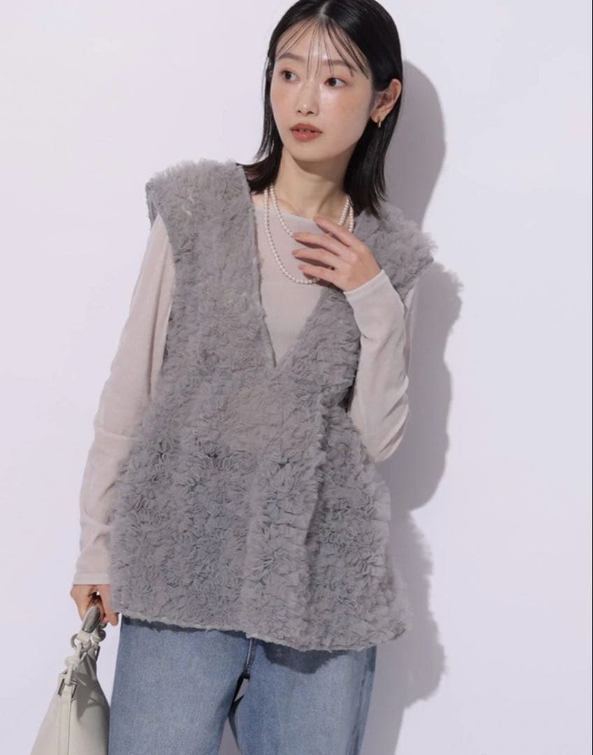美品　♡Mystrada　デコラチュールブラウス♡ マイストラーダ