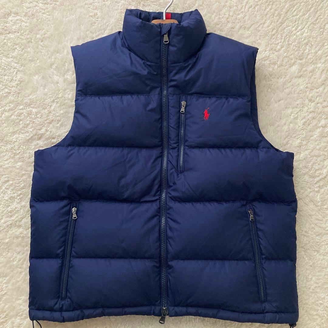 POLO RALPH LAUREN Gorhamダウンベスト　ネイビー　XL
