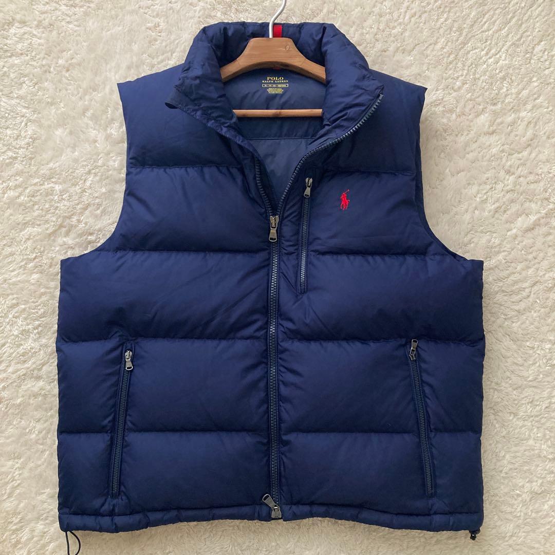 POLO RALPH LAUREN Gorhamダウンベスト　ネイビー　XL
