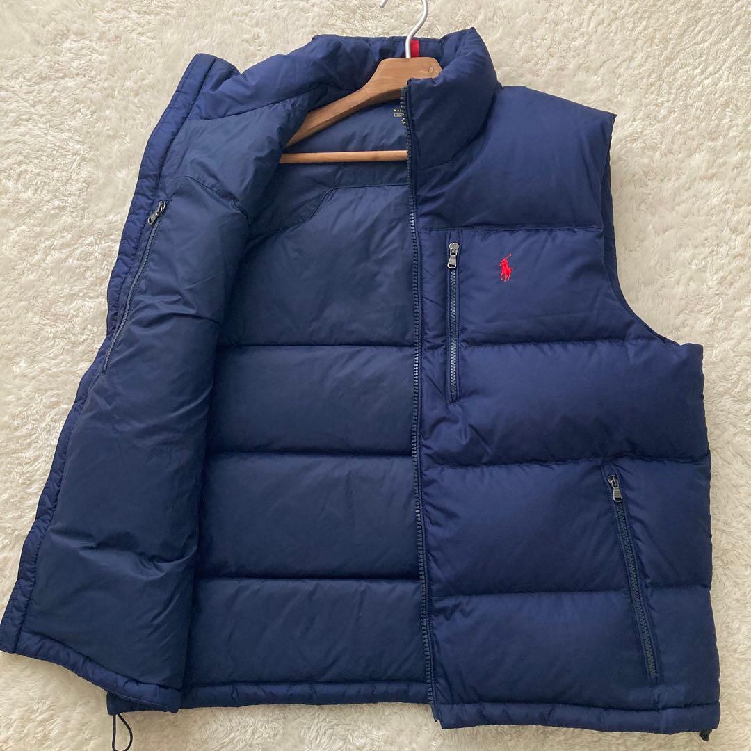 POLO RALPH LAUREN Gorhamダウンベスト　ネイビー　XL