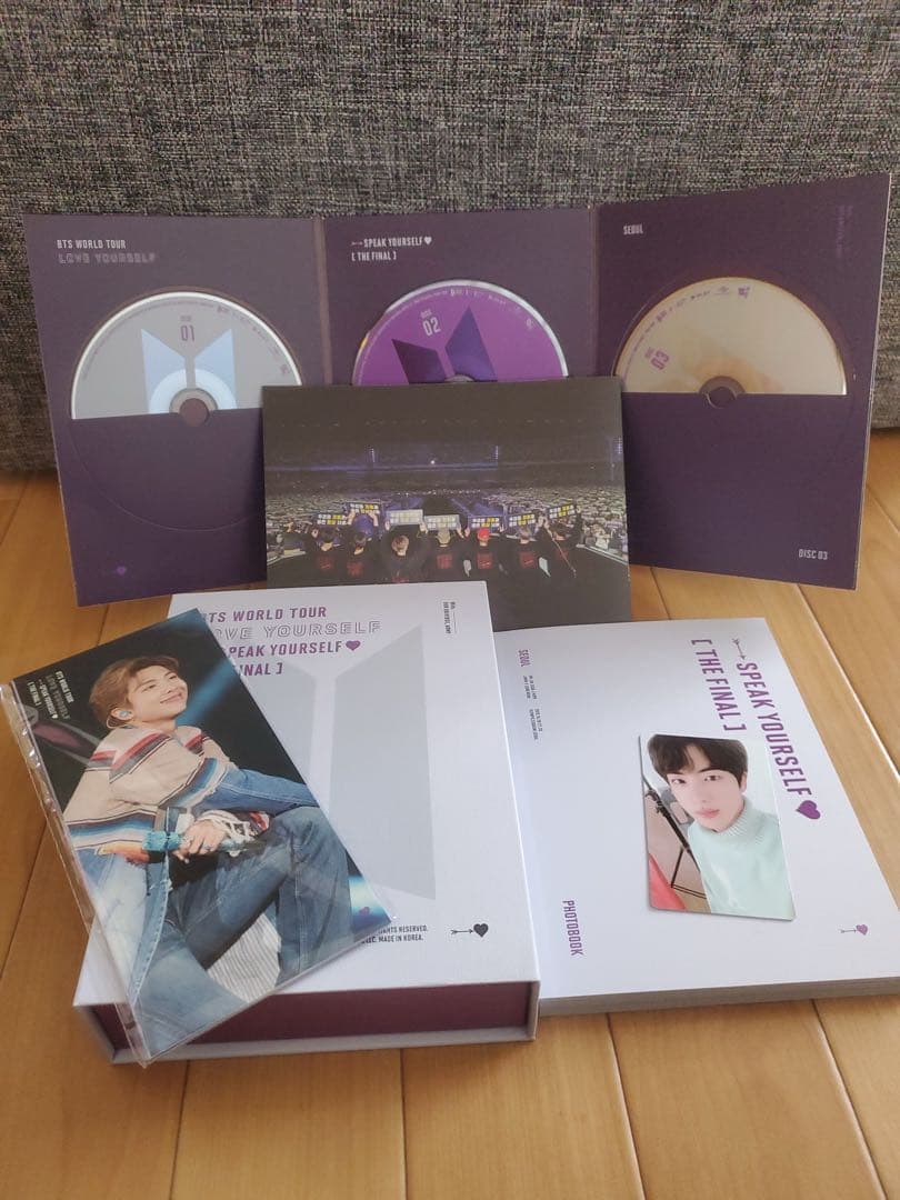 公式BTS LOVEYOURSELF SPEAKYOURSELF DVD